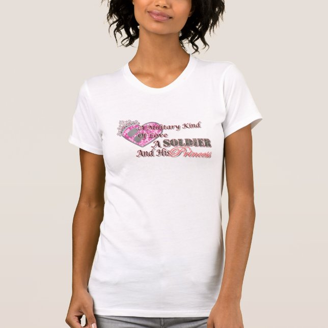 A Military Kind Of Love(FOR HOLLY) T-Shirt (Front)