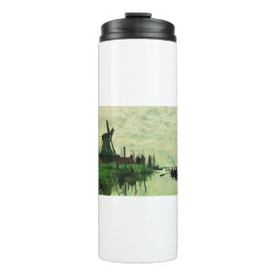 A Mill In Zandam 2 - Claude Monet - 1871 Thermal Tumbler