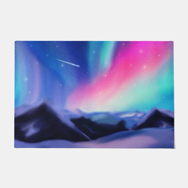 A Million Aurora Dreams Doormat (Front)