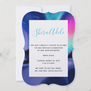 A Million Aurora Dreams Invitation