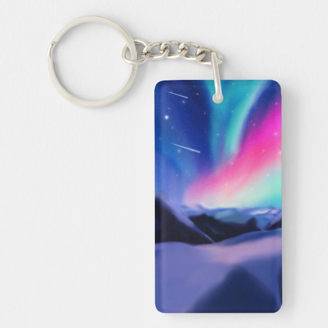 A Million Aurora Dreams Key Ring (Front)