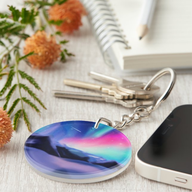 A Million Aurora Dreams Keychain (Front Right)