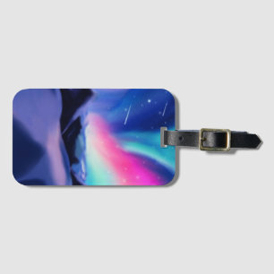 A Million Aurora Dreams Luggage Tag