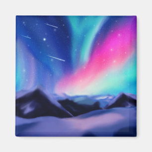 A Million Aurora Dreams Magnet