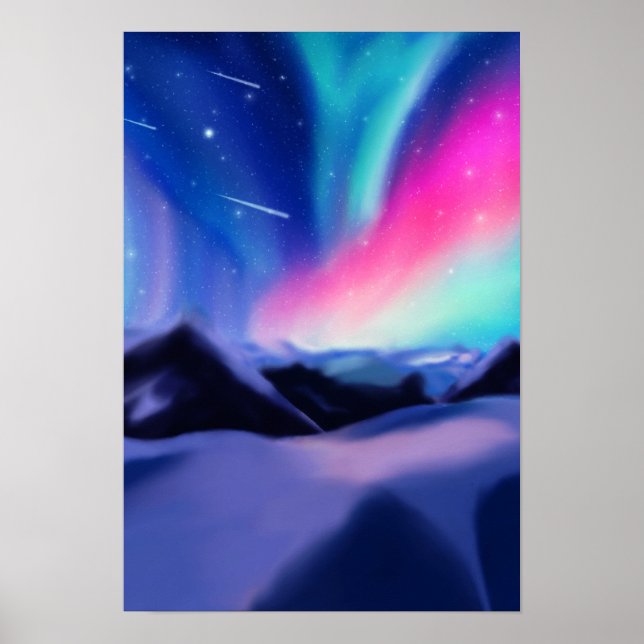 A Million Aurora Dreams Poster (Front)