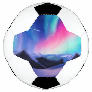 A Million Aurora Dreams Soccer Ball