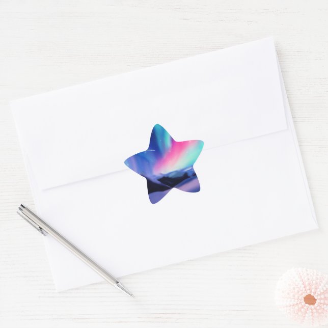 A Million Aurora Dreams Star Sticker (Envelope)