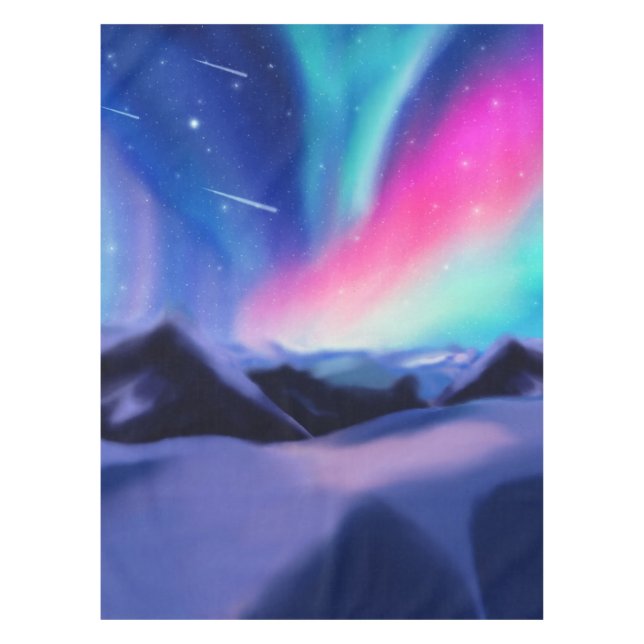 A Million Aurora Dreams Tablecloth (Front)