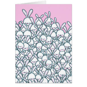 A Million Bunnies Easter Card