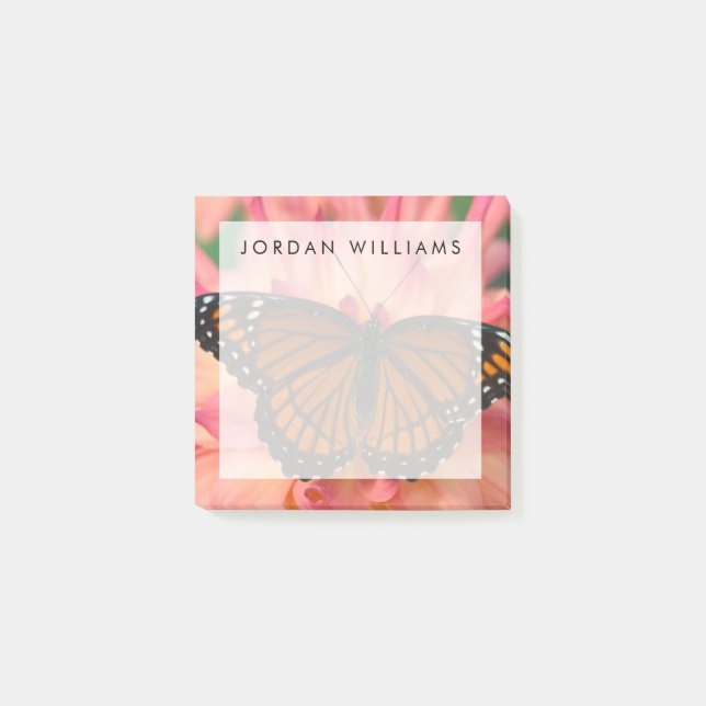 A Mimic Of The Monarch Butterfly Post-it Notes (Front)