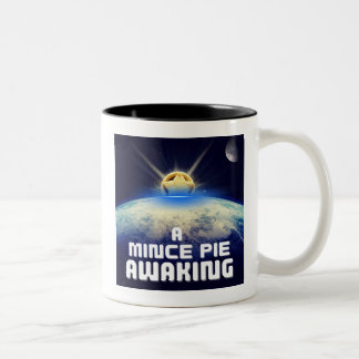 A Mince Pie Awaking Two-Tone Coffee Mug