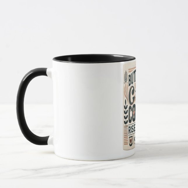 A Minimalist Coffee Mug with Bold Typography  Cosy (Left)