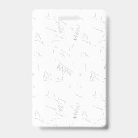 A minimalist white line art sketch depicts a simpl