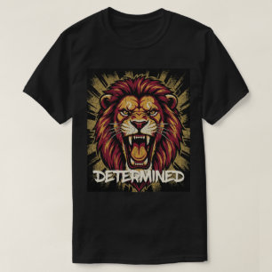 A minimalist yet powerful representation of a lion T-Shirt