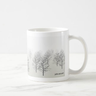 a misty morning coffee mug