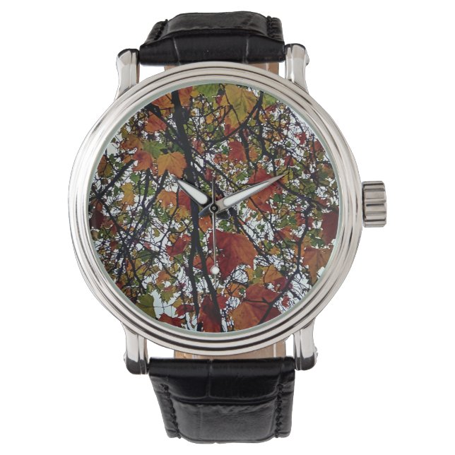 A mix of leaves watch (Front)