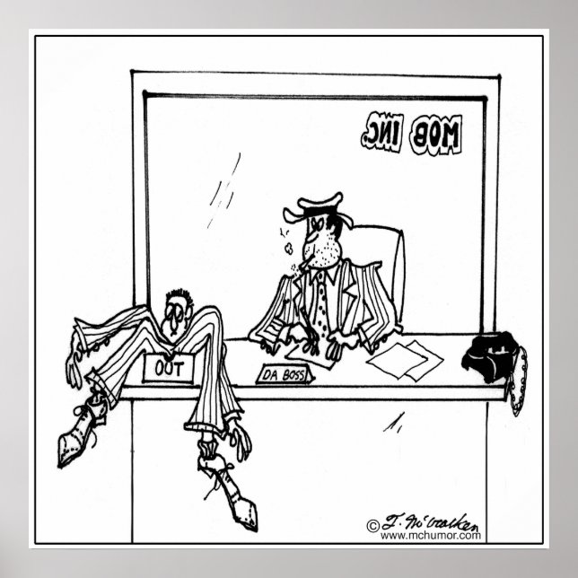 A Mobster's Out Box Poster (Front)