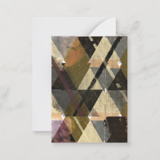 A modern abstract design card