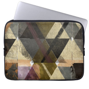 A modern abstract design laptop sleeve