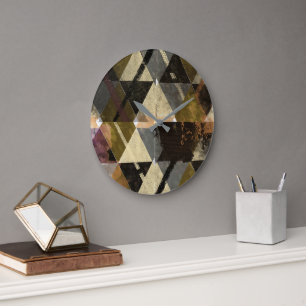 A modern abstract design large clock