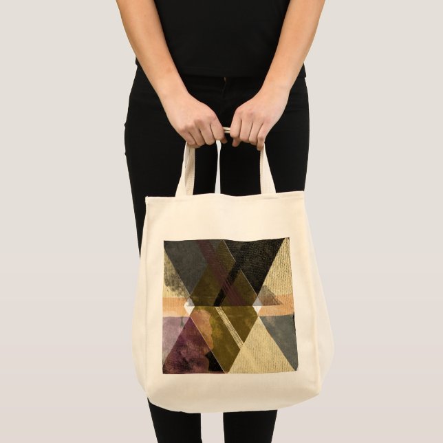 A modern abstract design tote bag (Front (Product))