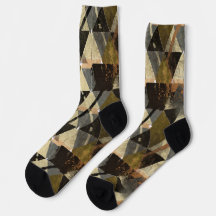 A modern abstract designCrew Socks