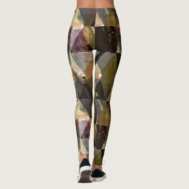 A modern abstract Leggings (Back)