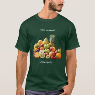 A modern and Minimalist Fruits of Spirit T-Shirt