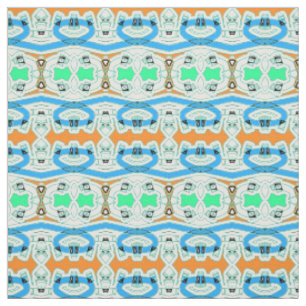 A modern multicolor classic fabric print pattern