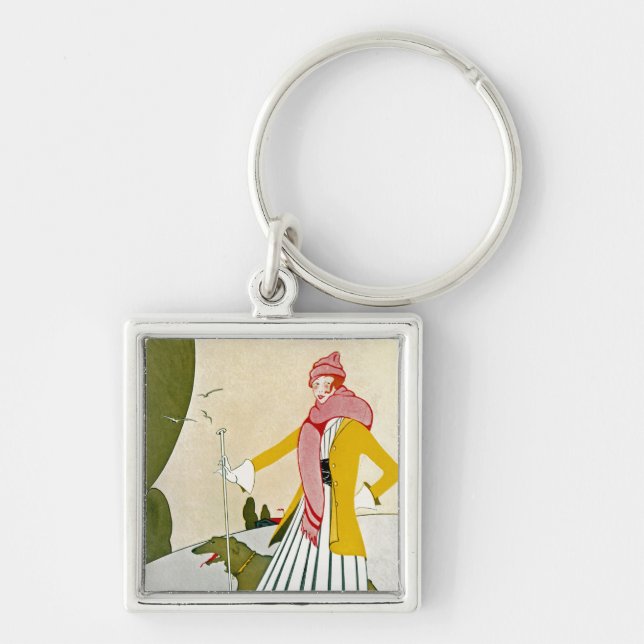A Modern Shepherdess Key Ring (Front)