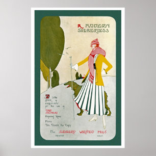 A Modern Shepherdess Poster