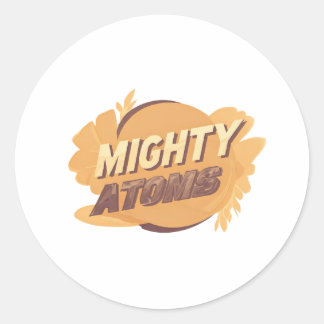 A Modern Tribute to Women Box Classic Round Sticker