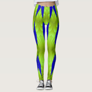 A modern vibrant "Ratti_Creative_Arts" Leggings