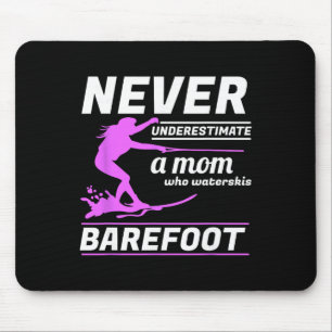 A Mom Who Waterskis Refoot Water Skiing Ski Rope Mouse Pad