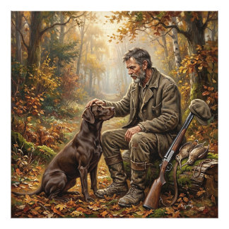 A Moment After the Hunt Photo Print