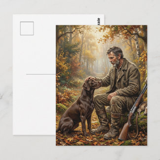 A Moment After the Hunt Postcard