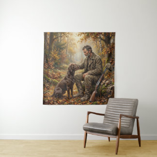 A Moment After the Hunt Tapestry