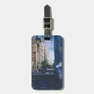 A Moment Hush in the City Limits Luggage Tag