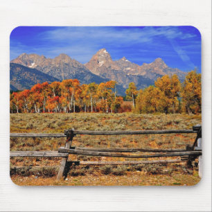 A Moment in Wyoming in Autumn Mouse Pad
