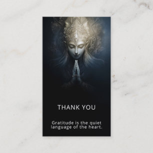 A Moment of Grace Meditation Art Business Card