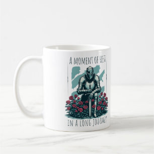 A Moment of Rest in a Long Journey Quote Coffee Mug