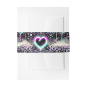 💫 “A Moment Through Time” Weirdcore Belly Band 💫 Invitation Belly Band