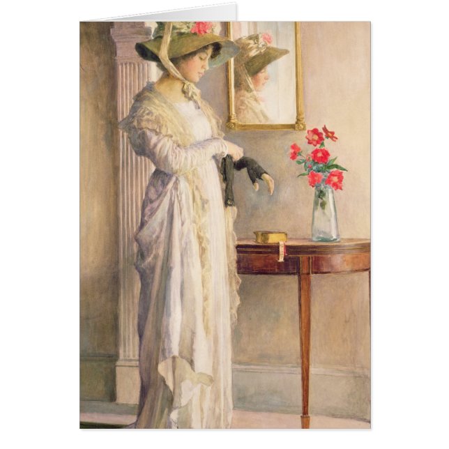 A Moment's Reflection, 1909 (Front)