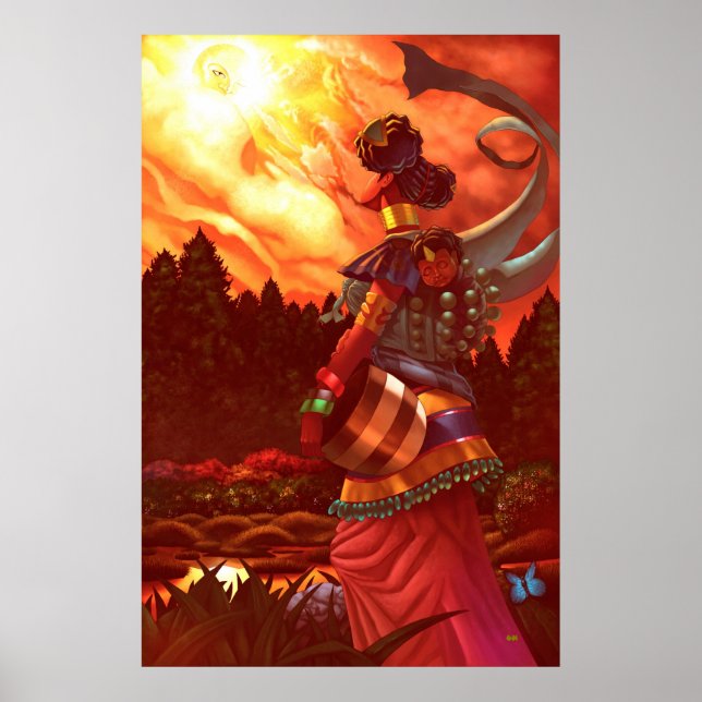 A MOMMENT ART PRINT (Front)