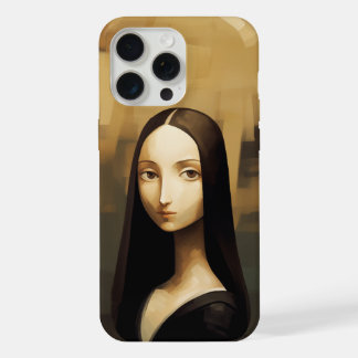 A Mona Lisa reimagined, a classic but also new. iPhone 15 Pro Max Case