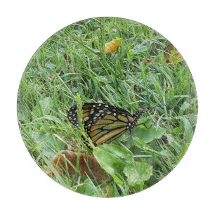 A Monarch Butterfly Cutting Board