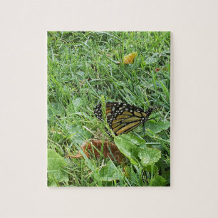 A Monarch Butterfly Jigsaw Puzzle