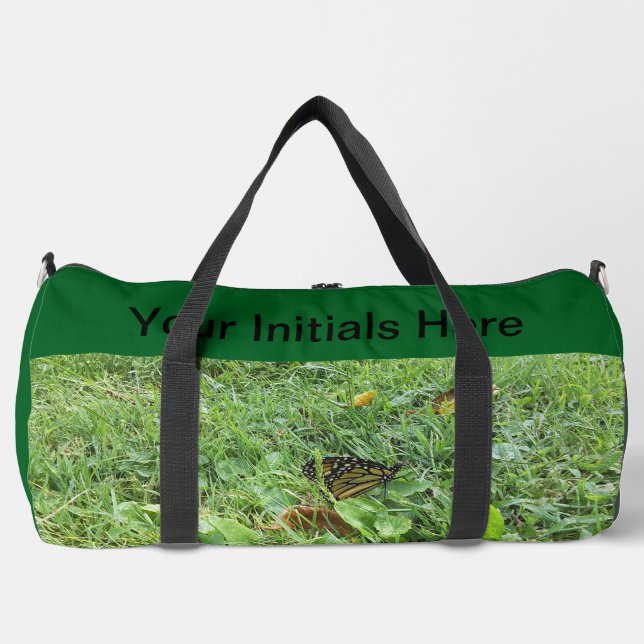 A Monarch Butterfly, Print , Cut, Sew, Bag (Front)