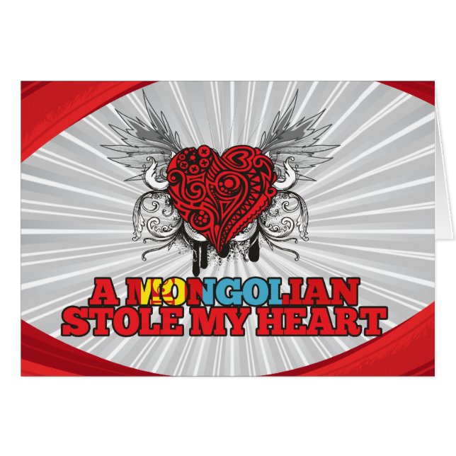 A Mongolian Stole my Heart (Front Horizontal)