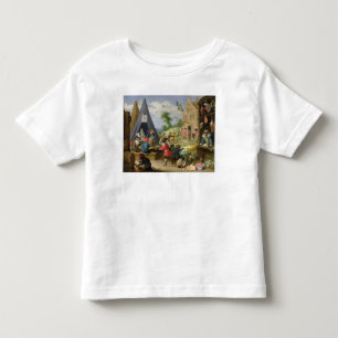 A Monkey Encampment Toddler T-Shirt